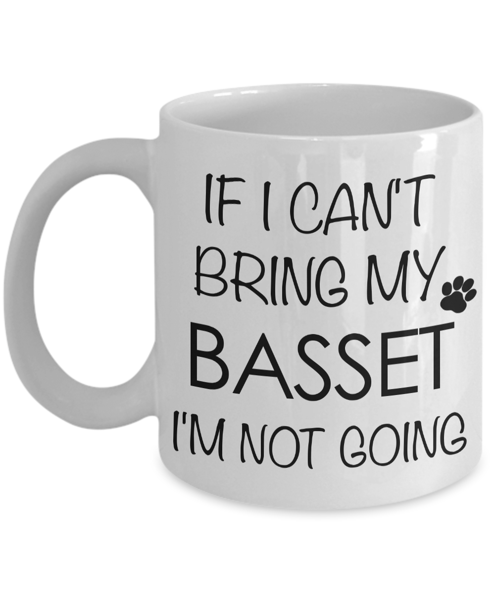 Basset Hound Gifts - Dog Mug - Cute Coffee Mugs-Cute But Rude