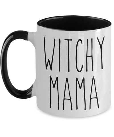 Witchy Mama Two-Tone Mug Coffee Cup Funny Gift