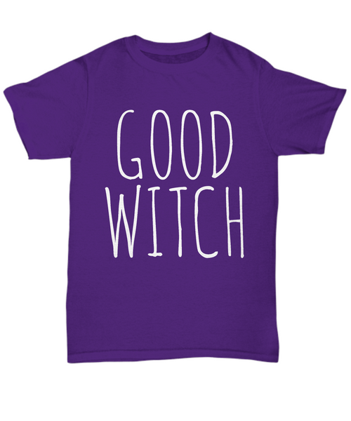 Good Witch Shirt Black Unisex T-Shirt Halloween Gift