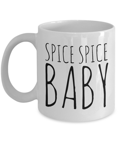 Pumpkin Spice Spice Baby Cute Fall Latte Mug Ceramic Coffee Cup-Cute But Rude