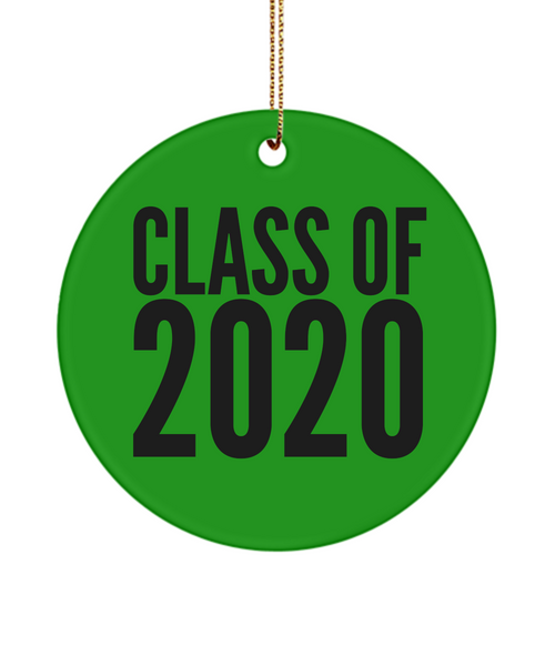 Class Of 2020 Ceramic Christmas Tree Ornament