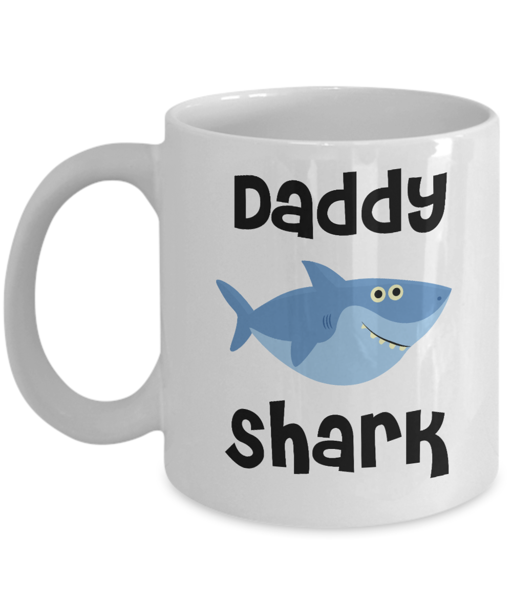 Daddy Shark Mug Do Do Do Coffee Cup Daddy Birthday Gift Idea Gifts for Dads Father's Day Present