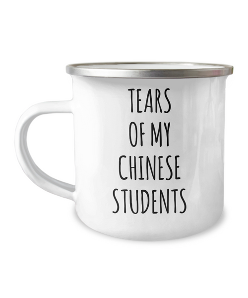 Tears Of My Chinese Students Camping Mug Coffee Cup Funny Coworker Gifts