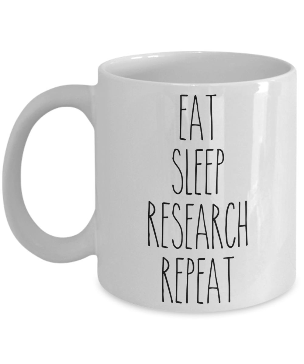 Researcher Mug Scientist Coffee Cup PhD Mugs Professor