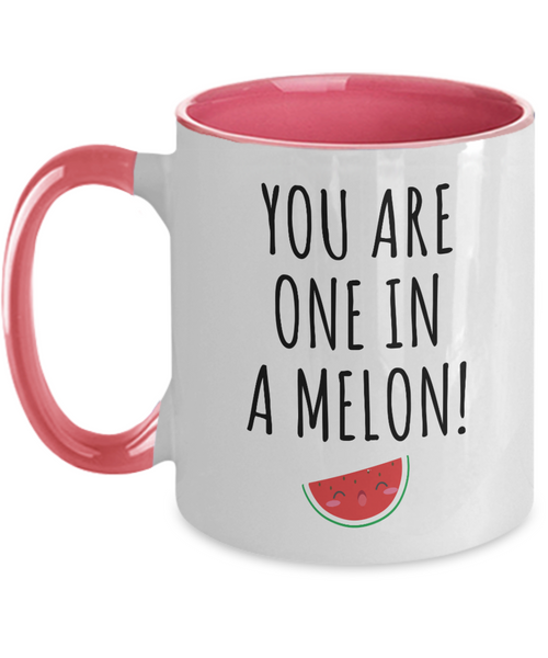 One in a Melon Two-Tone Mug Coffee Cup Funny Gift