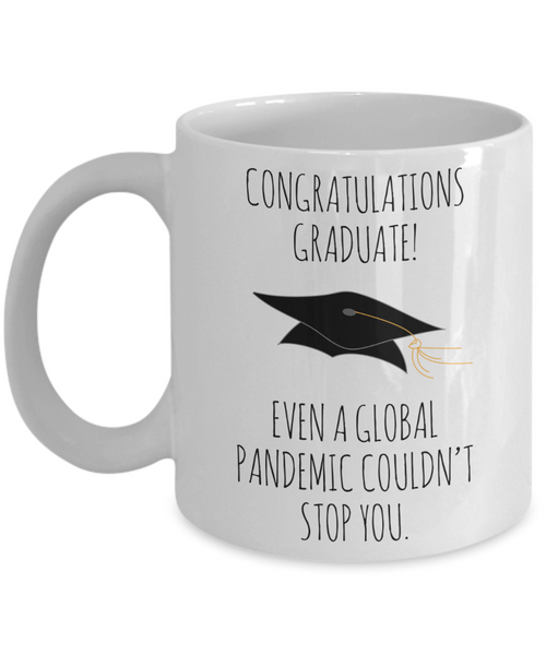Graduation Mug Funny Graduation Gift Class of 2022 Mug High School Graduate Gifts Congratulations 11oz / 15oz Coffee Cup