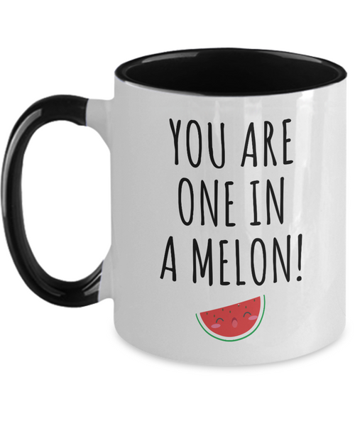 One in a Melon Two-Tone Mug Coffee Cup Funny Gift
