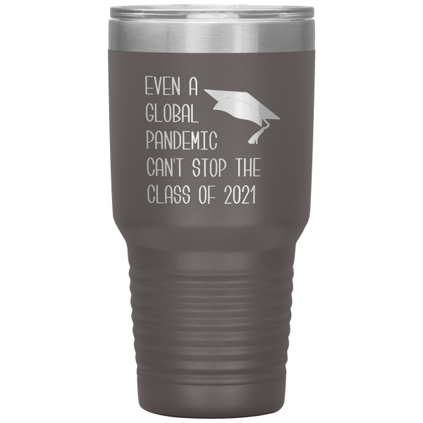 Class of 2021 Tumbler Graduation Gift High School Graduate Travel Coffee Cup 30oz BPA Free