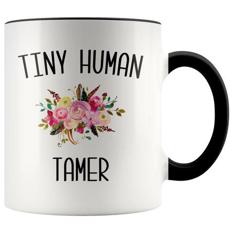 Tiny Human Tamer Mug Daycare Provider Gifts Funny Childcare Worker Preschool Coffee Cup