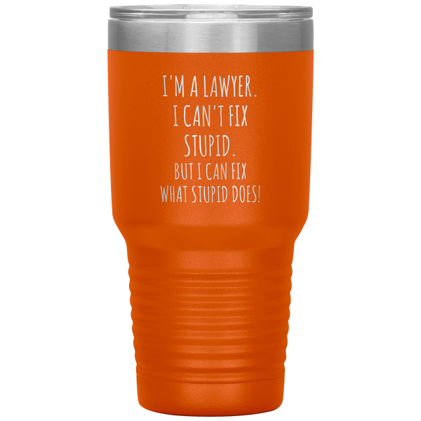 Law School Graduation Gift Attorney Tumbler I'm a Lawyer Travel Coffee Cup 30oz BPA Free