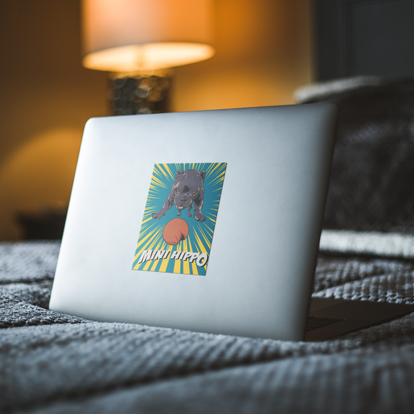 Mini Hippo Sticker
