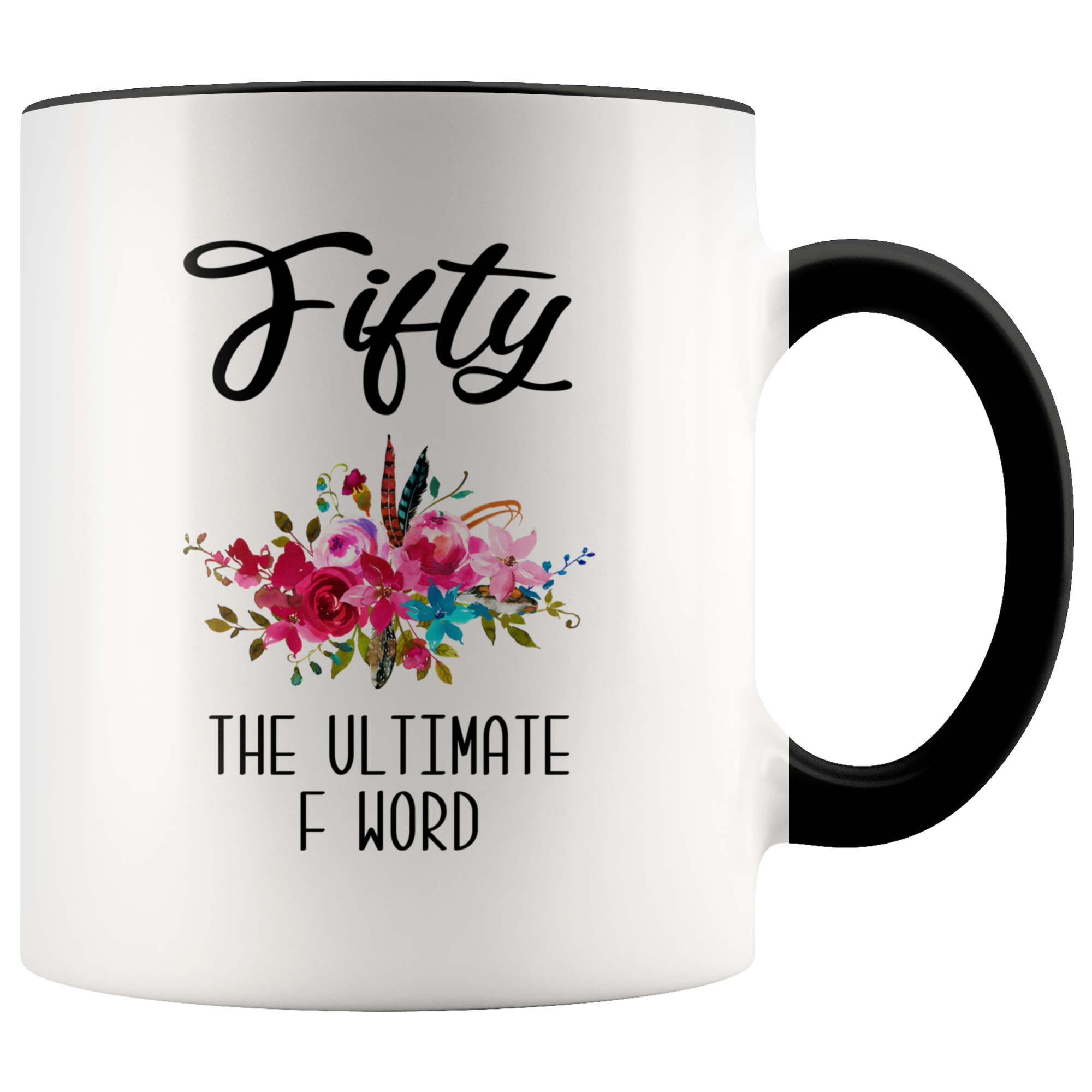 Funny 50th Birthday Gift for Women 50th Birthday Party Ideas for Her 50 Years Old Mug Turning 50 Midlife Coffee Cup
