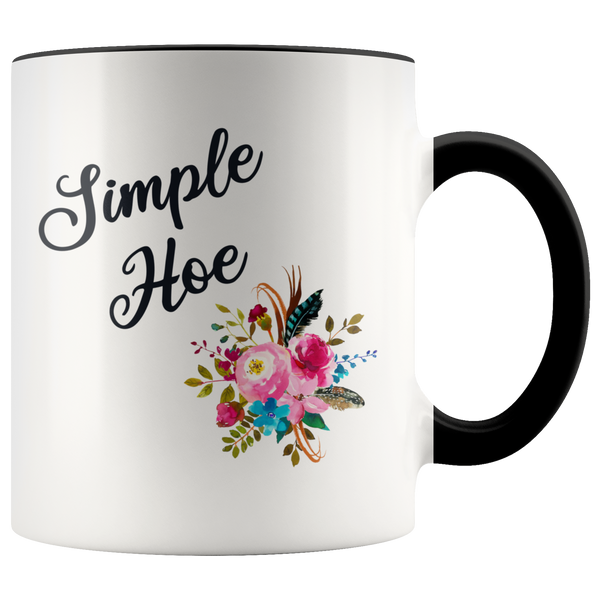 Simple Hoe Mug Funny Floral Coffee Cup Rude Gag Gift Idea Crass Insulting Best Friend Birthday Gifts