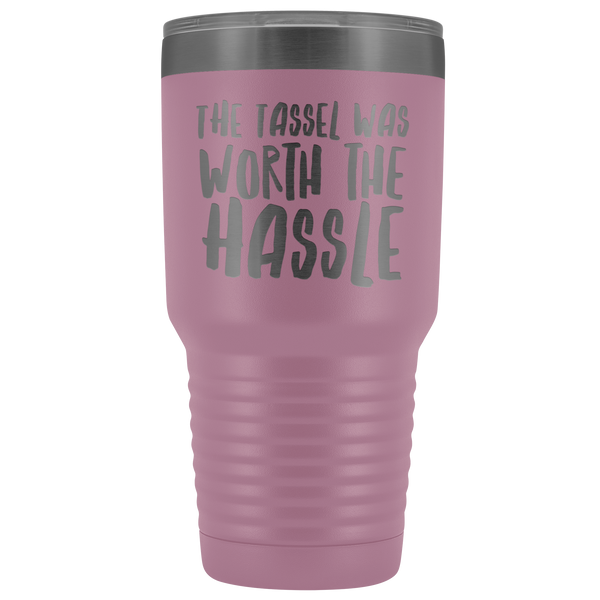 The Tassel Was Worth the Hassle Tumbler Metal Mug Double Wall Vacuum Insulated Hot Cold Travel Cup 30oz BPA Free Mature-Cute But Rude