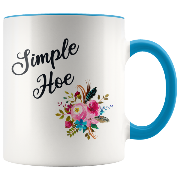 Simple Hoe Mug Funny Floral Coffee Cup Rude Gag Gift Idea Crass Insulting Best Friend Birthday Gifts