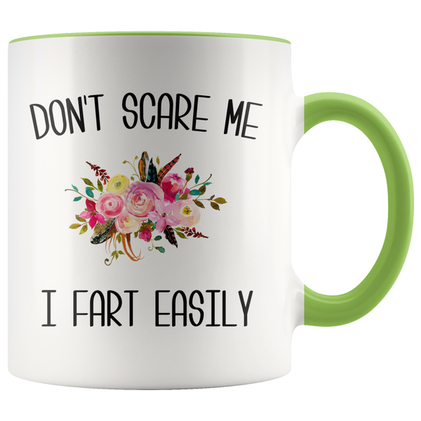 Funny Fart Mug Don't Scare Me I Fart Easily Coffee Cup Gag Gift Exchange Idea