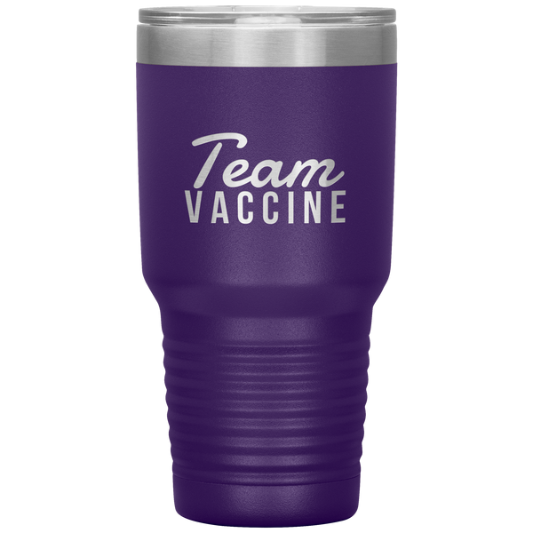 Nurse Gift Team Vaccine Tumbler Travel Coffee Cup 30oz BPA Free