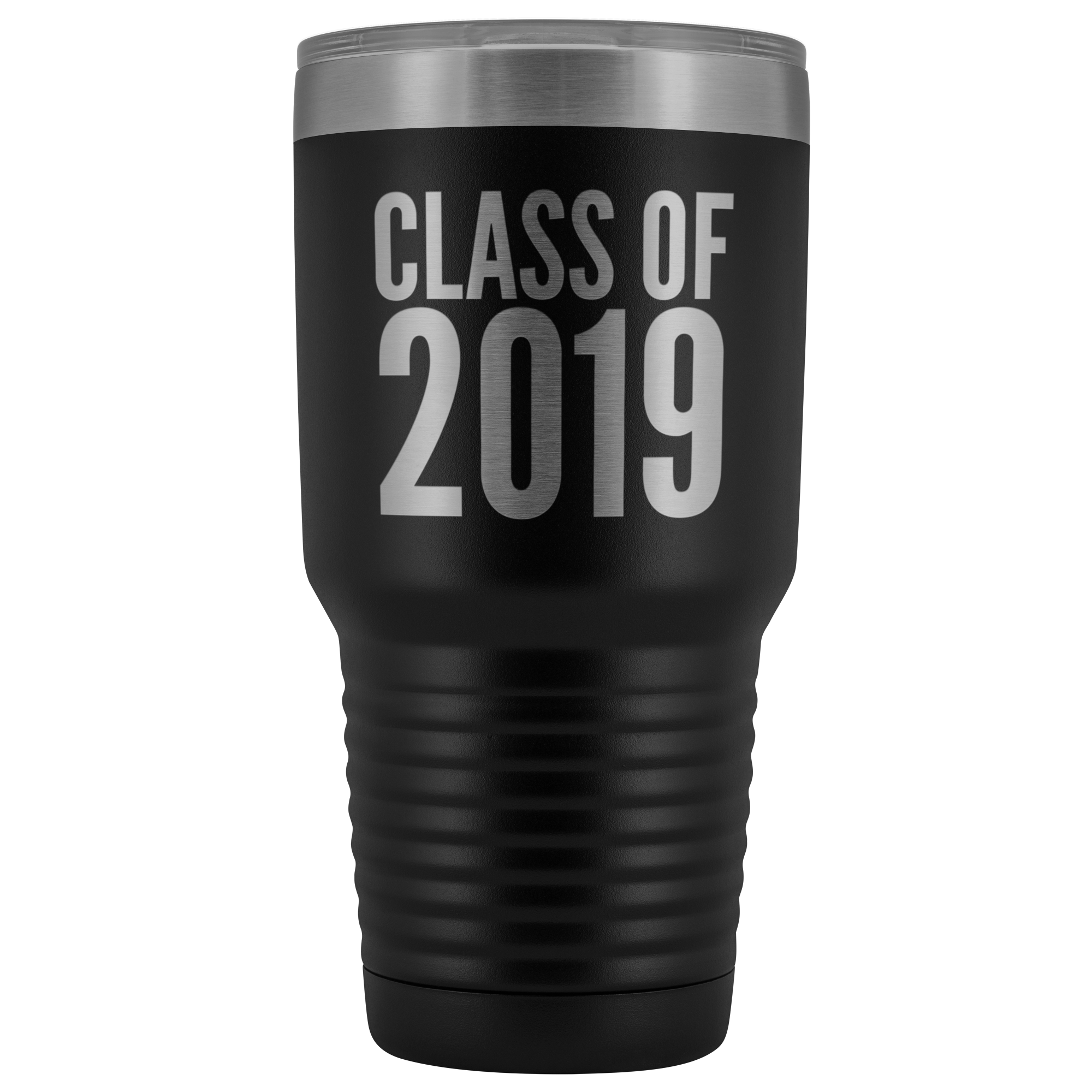 Class of 2019 Graduation Tumbler Metal Mug Insulated Hot Cold Travel Coffee Cup 30oz BPA Free