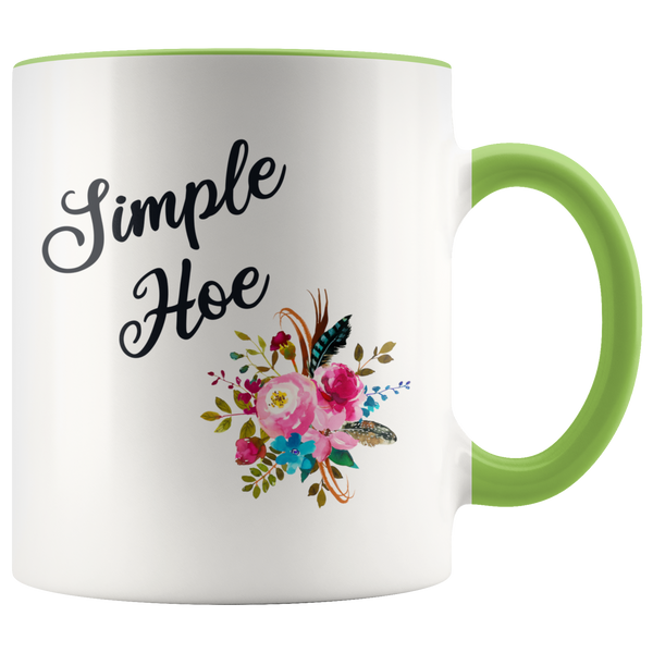 Simple Hoe Mug Funny Floral Coffee Cup Rude Gag Gift Idea Crass Insulting Best Friend Birthday Gifts