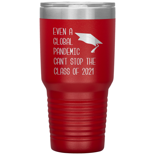 Class of 2021 Tumbler Graduation Gift High School Graduate Travel Coffee Cup 30oz BPA Free