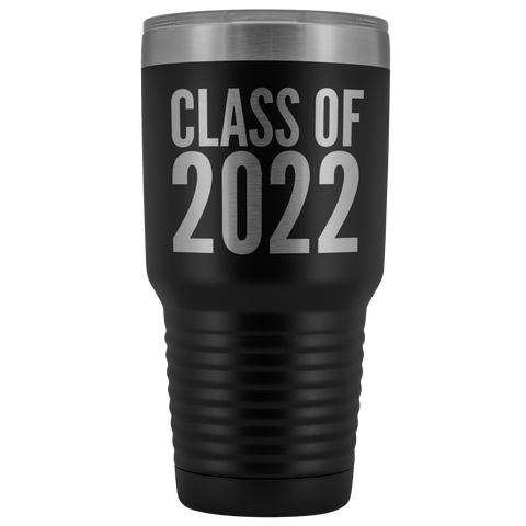 Class of 2022 Graduation Tumbler Gift for Graduate Metal Mug Insulated Hot Cold Travel Coffee Cup 30oz BPA Free