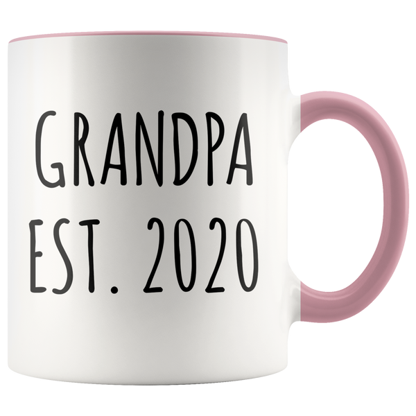 Grandpa Est 2020 Mug Grandfather Reveal Mug Grandpa Gifts New Grandpa Coffee Cup New Grandpa Gifts Baby Announcement for Grandfathers