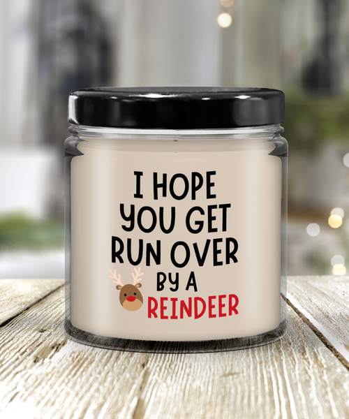 Sarcastic Christmas Candle, Funny Gift for Coworker, Holiday Gift Exchange Idea