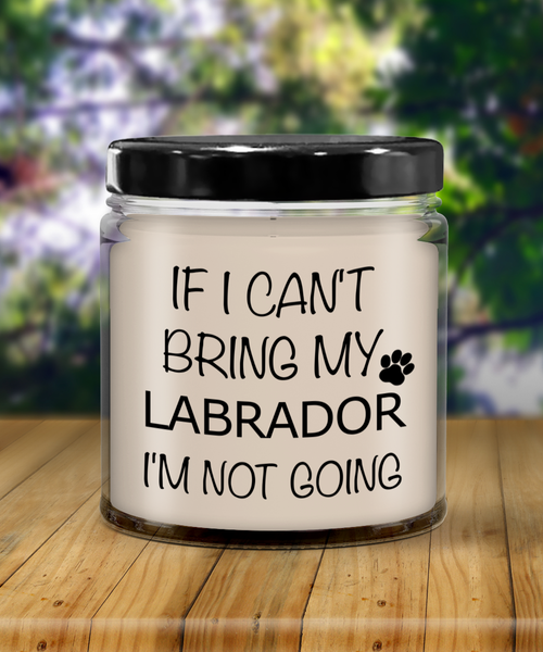 Black Labrador, Chocolate Labrador, Yellow Labrador, Labrador Gift, Labrador Gifts, Labrador Retriever, Labrador Mom Gift, 9 oz Vanilla Scented Soy Wax Candle