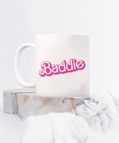 Baddie Coffee Mug, Baddie Mug, Baddie Cup, Baddie Gifts, Retro Mug, Trendy Mug