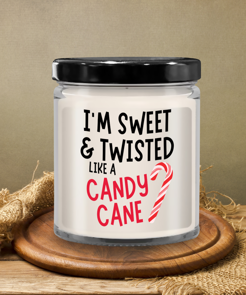 Sick & Twisted Candle, Funny Candle, Cute Candle, Candle Gift, Scented Candles, Soy Candles, Vanilla Candle, Cozy Candle