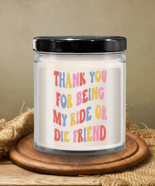 Best Friends Candle, Ride Or Die Gift, Ride Or Die, Ride Or Die Friend, Ride Or Die Gifts, BFF Gift