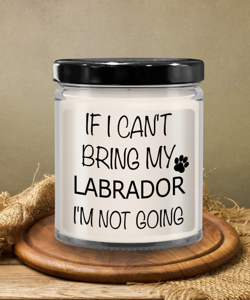 Black Labrador, Chocolate Labrador, Yellow Labrador, Labrador Gift, Labrador Gifts, Labrador Retriever, Labrador Mom Gift, 9 oz Vanilla Scented Soy Wax Candle
