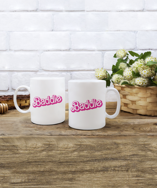 Baddie Coffee Mug, Baddie Mug, Baddie Cup, Baddie Gifts, Retro Mug, Trendy Mug