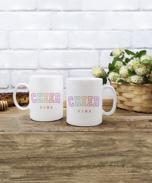 Cheer Mama, Cheer Mom Gift, Cheer Mom Mug, Mother's Day, Gift for Mom, Cheer Coach Gift, Coffee Cup