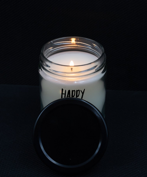 Happy Papa's Day Candle 9 oz Vanilla Scented Soy Wax Blend Candles Funny Gift