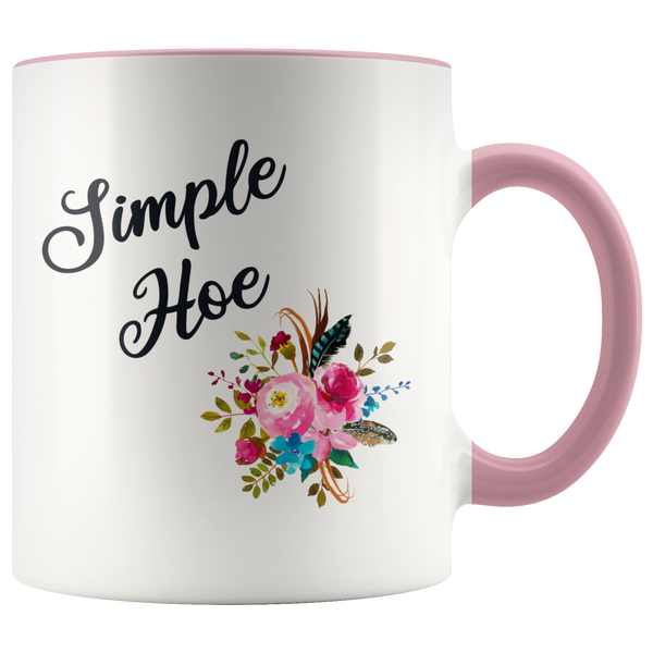 Simple Hoe Mug Funny Floral Coffee Cup Rude Gag Gift Idea Crass Insulting Best Friend Birthday Gifts