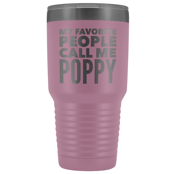 Poppy Tumbler Poppy Gifts for Poppies Birthday Metal Mug Insulated Hot Cold Travel Cup 30oz BPA Free