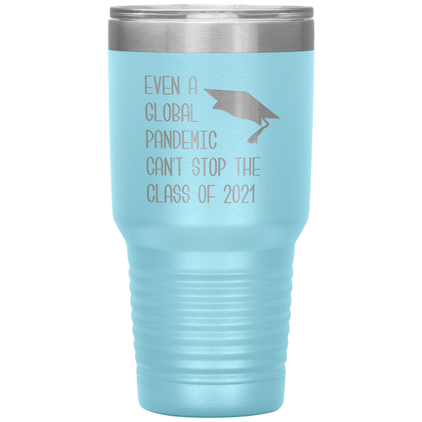 Class of 2021 Tumbler Graduation Gift High School Graduate Travel Coffee Cup 30oz BPA Free