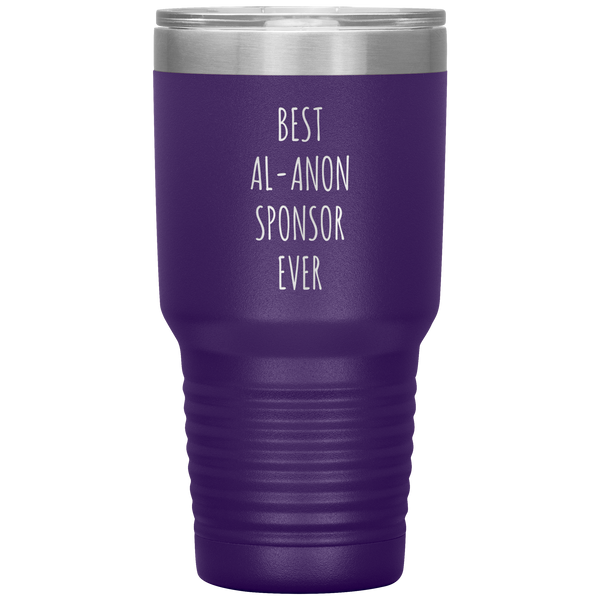 Best Al-Anon Sponsor Ever Tumbler Sponsor Gift Travel Coffee Cup 30oz BPA Free