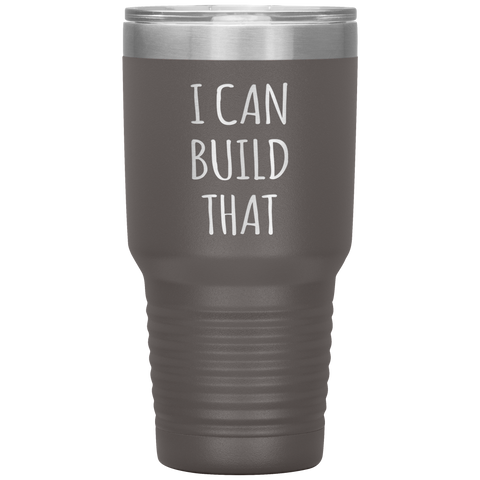 Woodworking Gifts Carpenter Woodworker Contractor Handyman Home Builder Father's Day Tumbler Travel Coffee Cup 30oz BPA Free