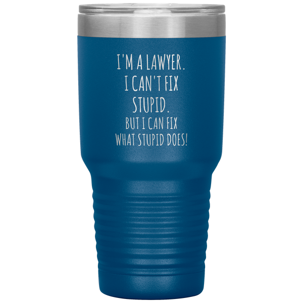 Law School Graduation Gift Attorney Tumbler I'm a Lawyer Travel Coffee Cup 30oz BPA Free
