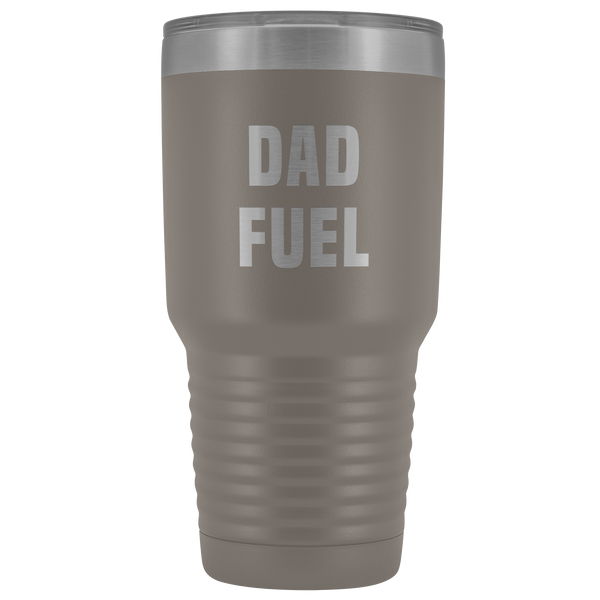 Dad Fuel Tumbler New Father Gift Idea Funny Father's Day Gifts Expecting Dad Mug Double Wall Insulated Hot Cold Travel Cup 30oz BPA Free-Cute But Rude