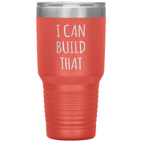 Woodworking Gifts Carpenter Woodworker Contractor Handyman Home Builder Father's Day Tumbler Travel Coffee Cup 30oz BPA Free