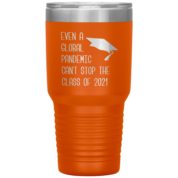 Class of 2021 Tumbler Graduation Gift High School Graduate Travel Coffee Cup 30oz BPA Free