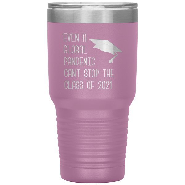 Class of 2021 Tumbler Graduation Gift High School Graduate Travel Coffee Cup 30oz BPA Free