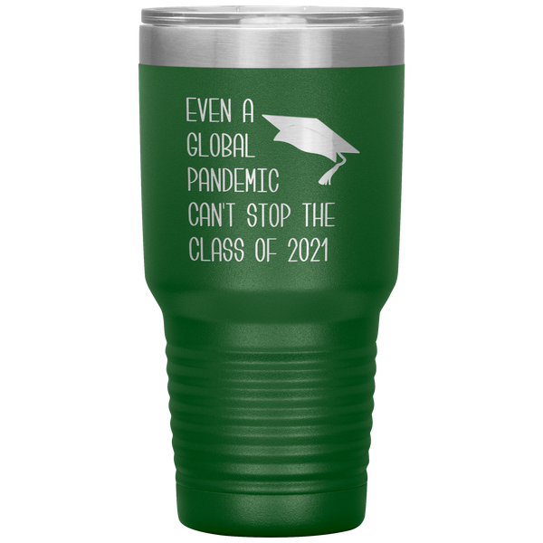 Class of 2021 Tumbler Graduation Gift High School Graduate Travel Coffee Cup 30oz BPA Free
