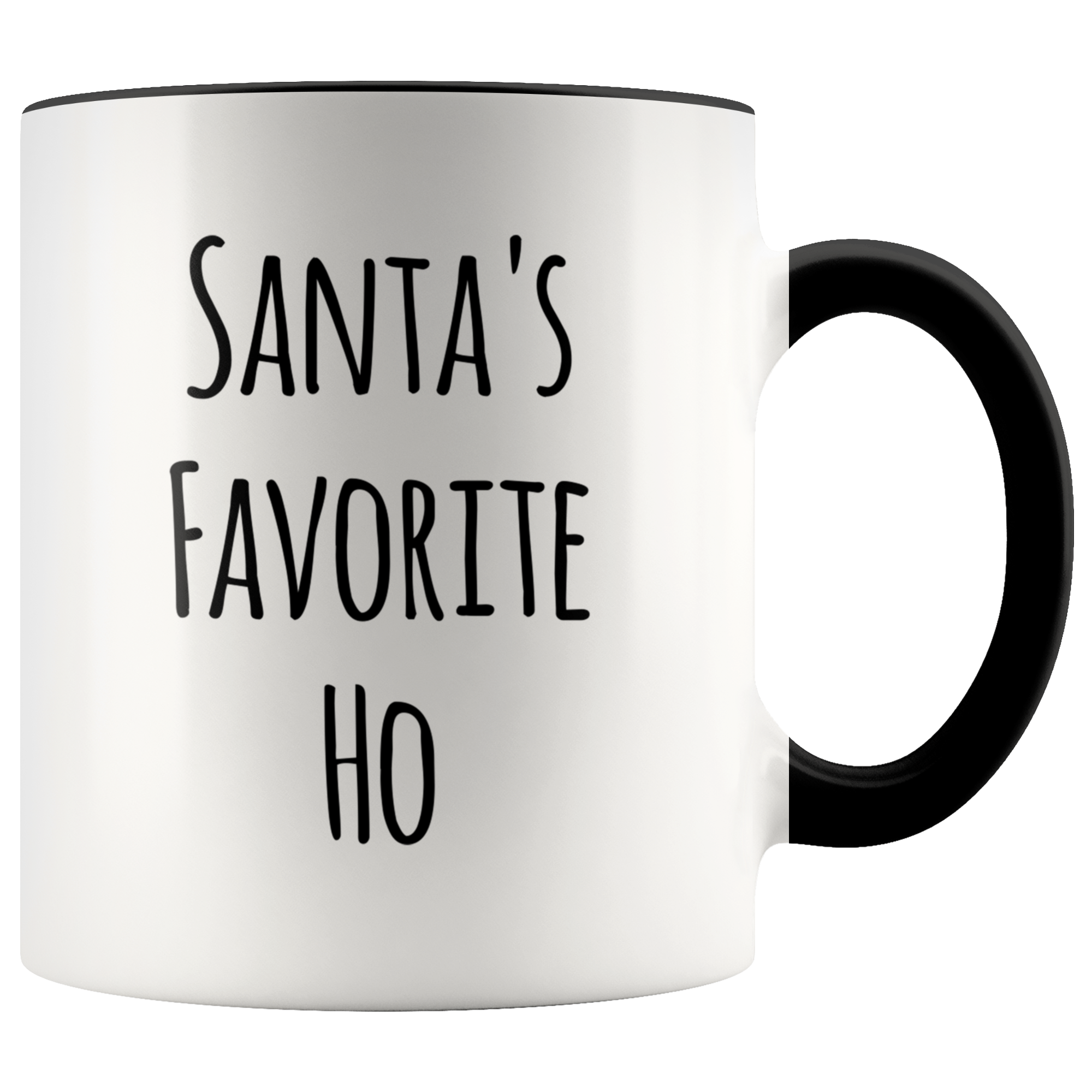 Santa's Favorite Ho Coffee Mug Holiday Gifts Naughty Christmas Mugs Funny Gag Gifts Gift Exchange Ideas Under 20 Coffee CUp
