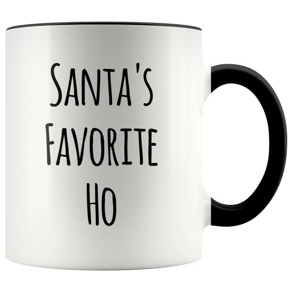 Santa's Favorite Ho Coffee Mug Holiday Gifts Naughty Christmas Mugs Funny Gag Gifts Gift Exchange Ideas Under 20 Coffee CUp