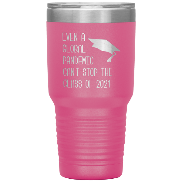 Class of 2021 Tumbler Graduation Gift High School Graduate Travel Coffee Cup 30oz BPA Free