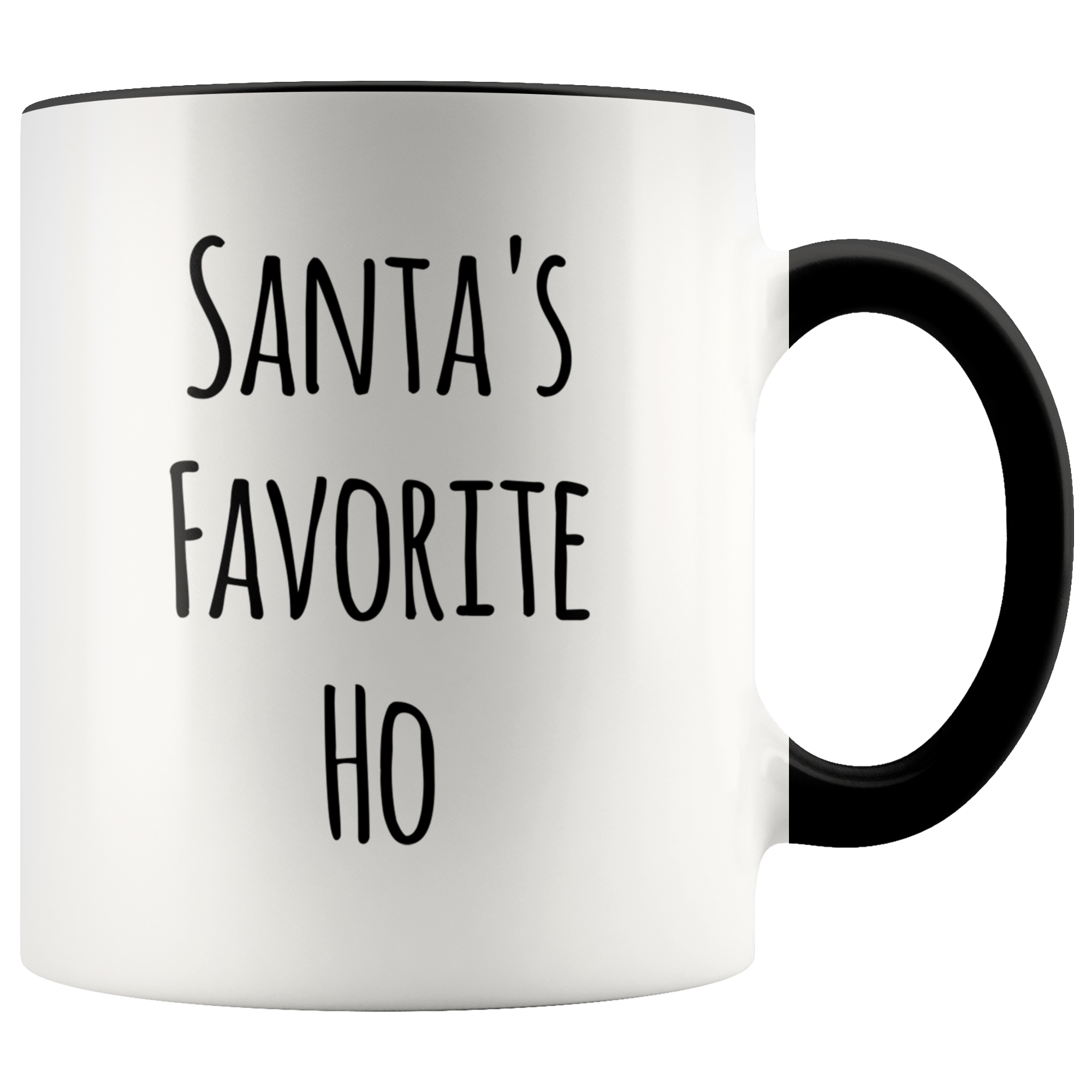 Santa's Favorite Ho Mug Holiday Gifts Naughty Christmas Coffee Mugs Funny Gag Gifts Gift Exchange Ideas Under 20